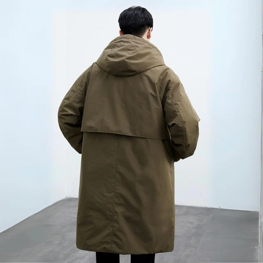 Puffer Trenchjacke Herren | Wasserabweisend & Warm