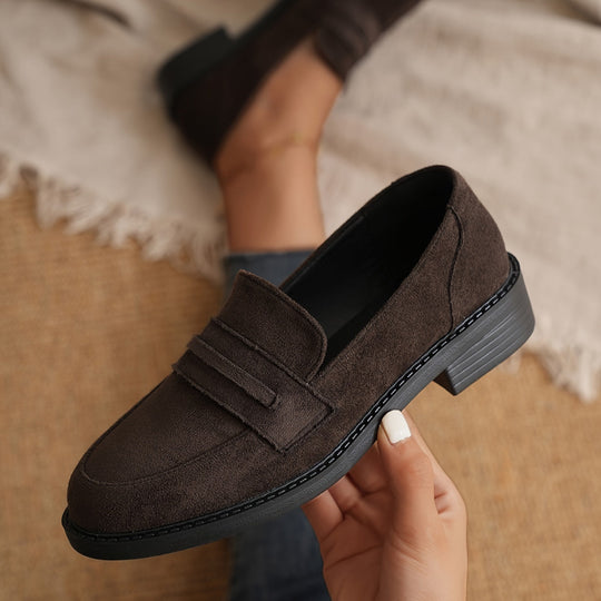 Loafer Kunstleer – Afgeronde Neus En Gemakkelijk Lopen 5