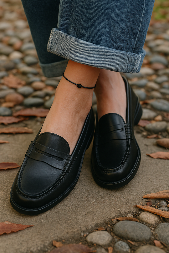 Loafers Dames | Klassieke Penny Loafers & Tijdloos Leren Comfort