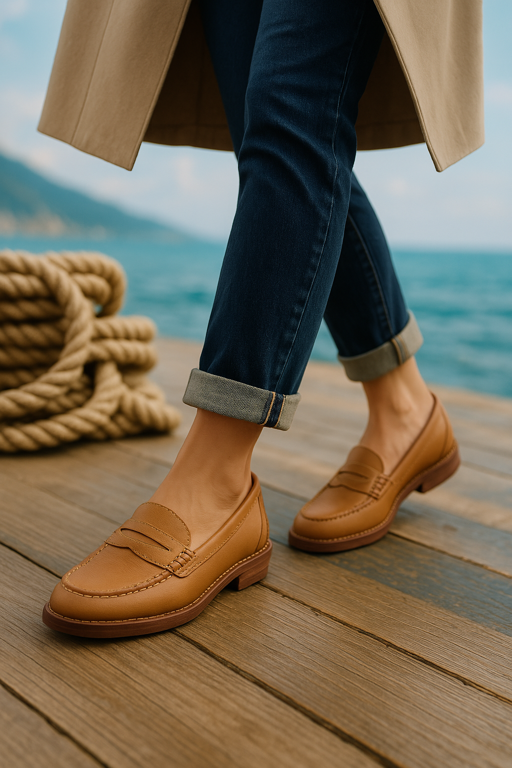 Loafers Dames | Klassieke Penny Loafers & Tijdloos Leren Comfort