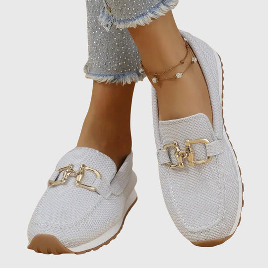 Loafers Dames | Orthopedisch Comfort & Gouden Detail