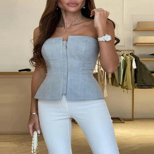 Luftiges Bandeau-Top Damen - Lina 1