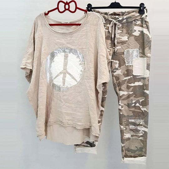 Luftiges Zweiteiliges Sommerset Damen für einen Frischen Look - Annoeska