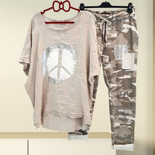 Luftiges Zweiteiliges Sommerset Damen für einen Frischen Look - Annoeska