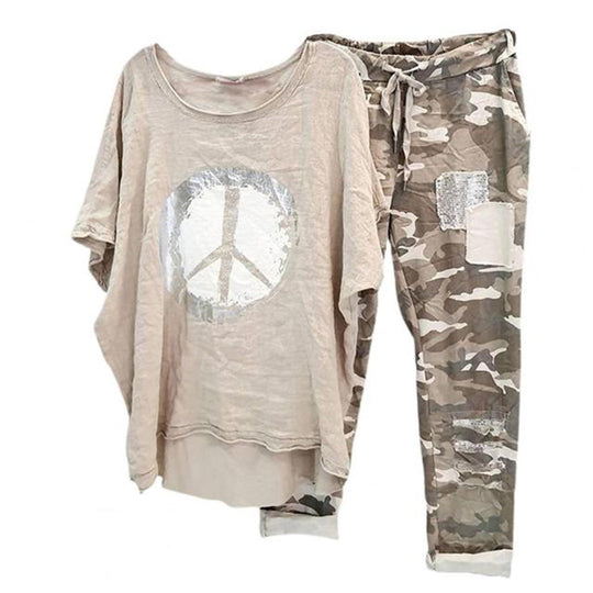 Luftiges Zweiteiliges Sommerset Damen für einen Frischen Look - Annoeska