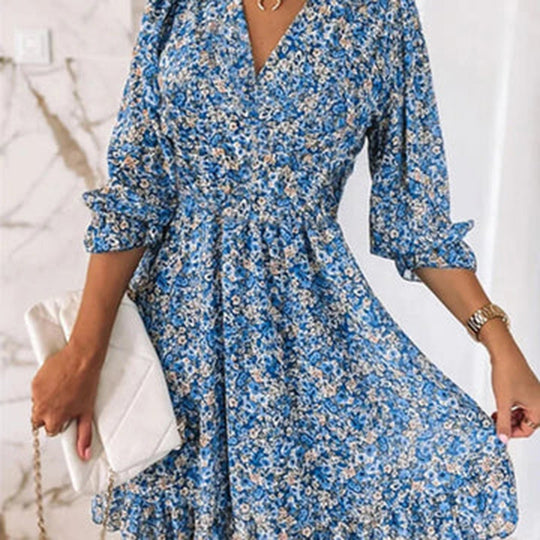 Luftiges und Elegantes Midi-Sommerkleid Damen - Jannine 10