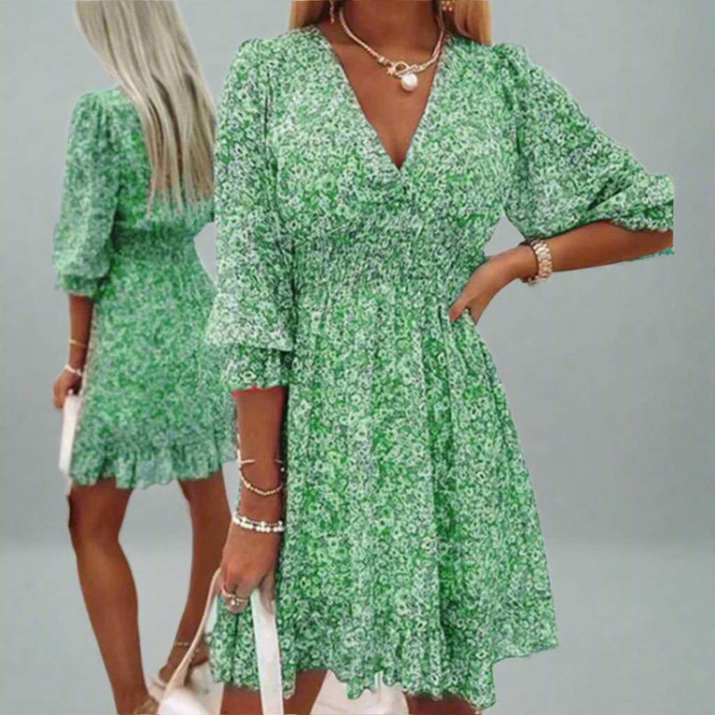 Luftiges und Elegantes Midi-Sommerkleid Damen - Jannine 2