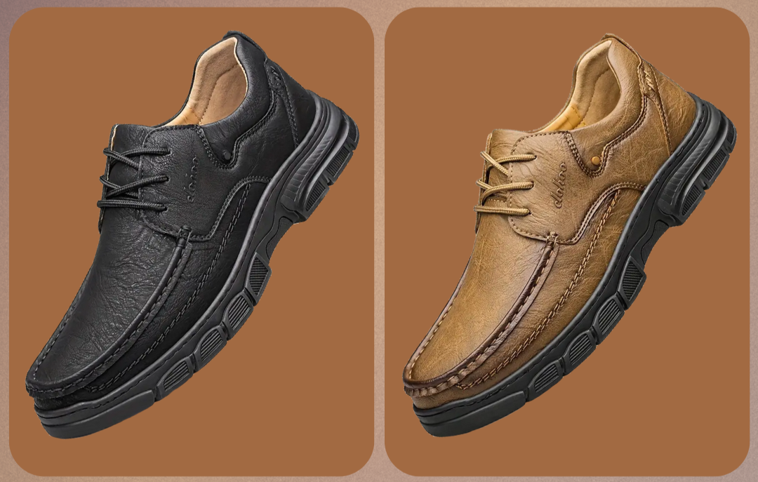 Herren Schnürschuhe Business Anzugschuhe Rutschfeste Sohle 8