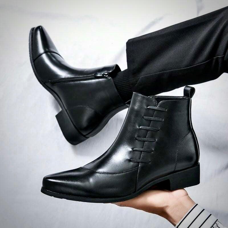Herren Stiefel Rutschfeste Sohle Vielseitig Kombinierbar 8