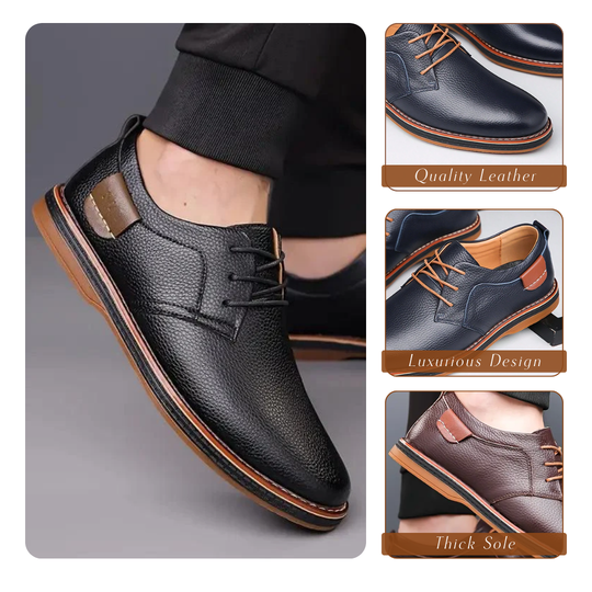 Herren Business Schuhe Anatomisches Fußbett Stoßabsorbierend 7