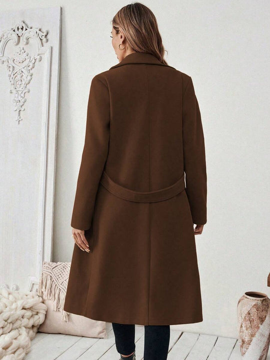 Mantel Damen | Klassischer Revers & Schlanke Silhouette 13