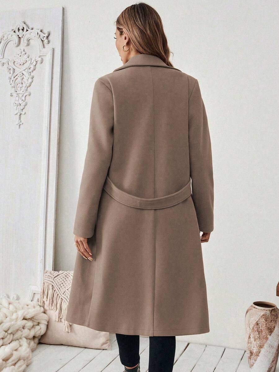 Mantel Damen | Klassischer Revers & Schlanke Silhouette 18