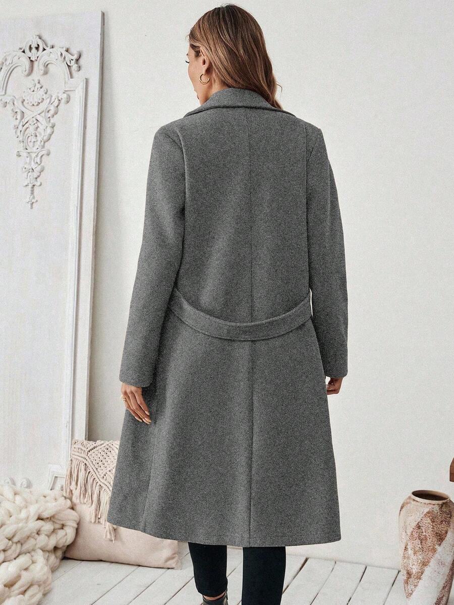 Mantel Damen | Klassischer Revers & Schlanke Silhouette 23