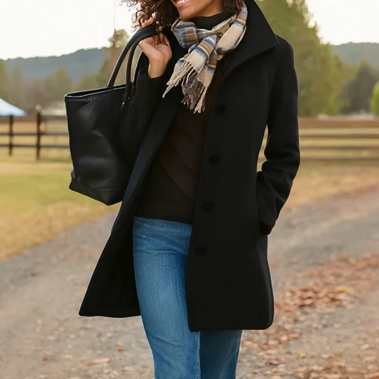 Mantel Damen | Knopfleiste & Lässiger Schnitt