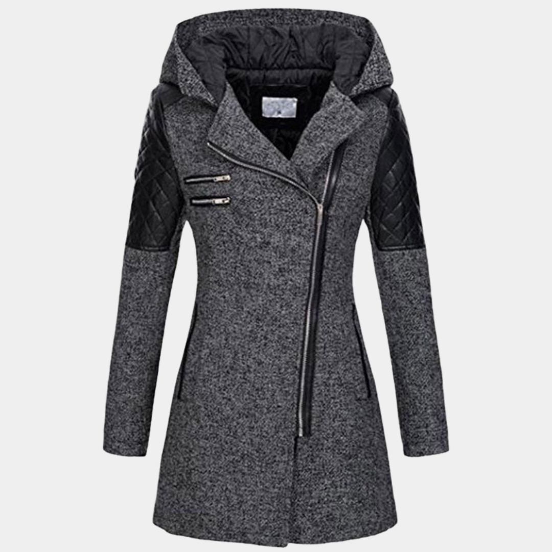Mantel Damen | Taillierte Form & Kapuze 4