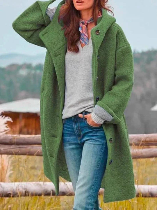 Mantel Damen mit Kapuze | Leicht & Warm