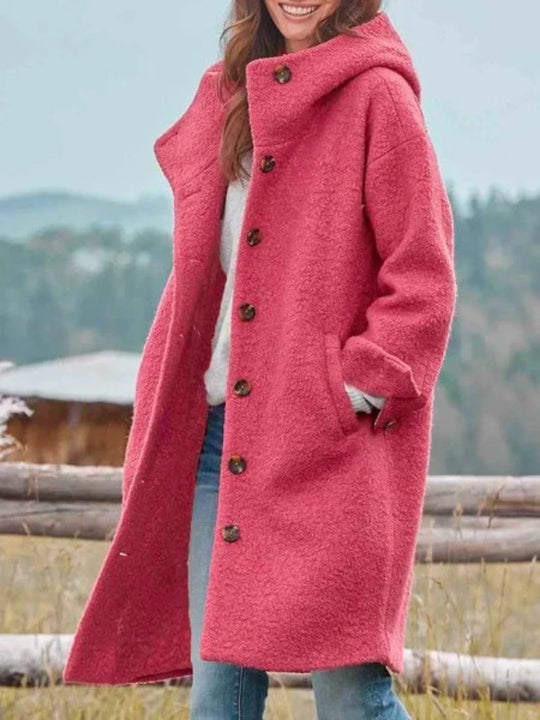 Mantel Damen mit Kapuze | Leicht & Warm