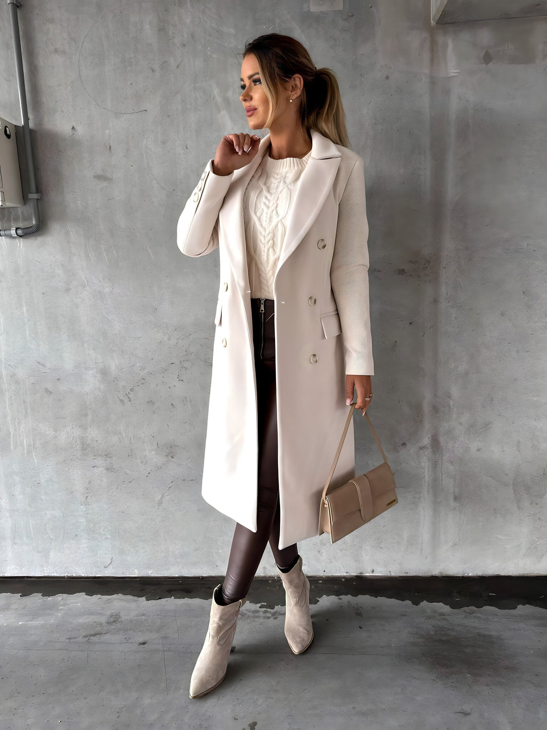 Jocelyn - Mantel dames chic 0