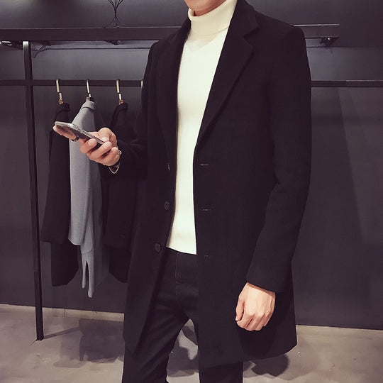 Mantel Herren | Schmale Silhouette & Warm 9