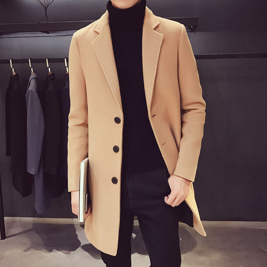 Mantel Herren | Schmale Silhouette & Warm 1