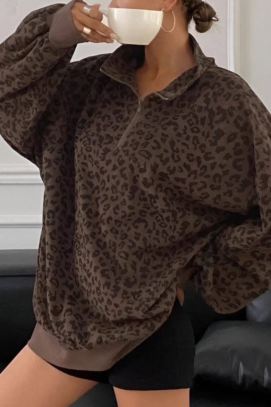 Mara™ | Comfortabele Luipaardprint Trui 1