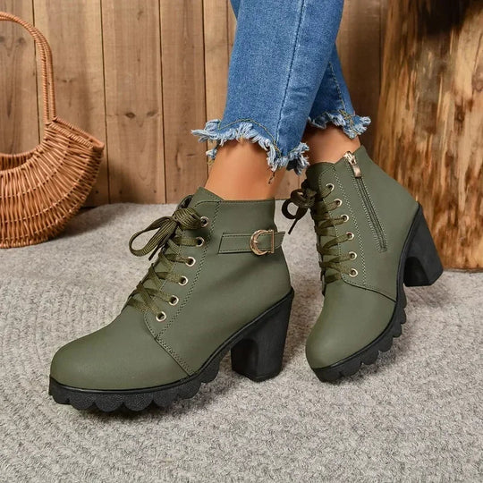 Mara™ | Modieuze Enkelboots 0