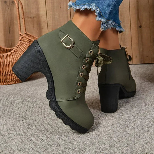 Mara™ | Modieuze Enkelboots 1