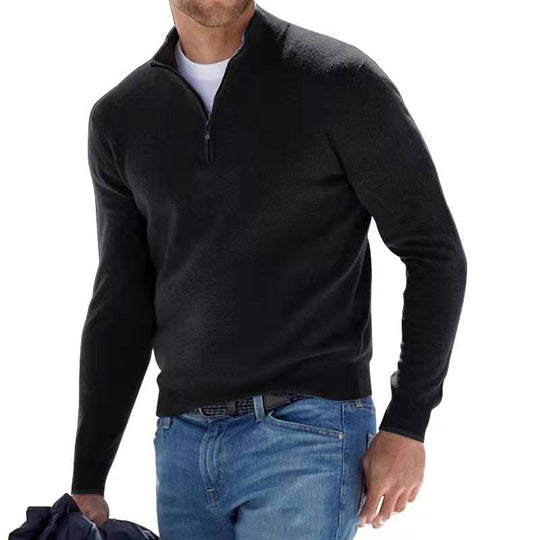 Marius - Trui heren halfzip 0