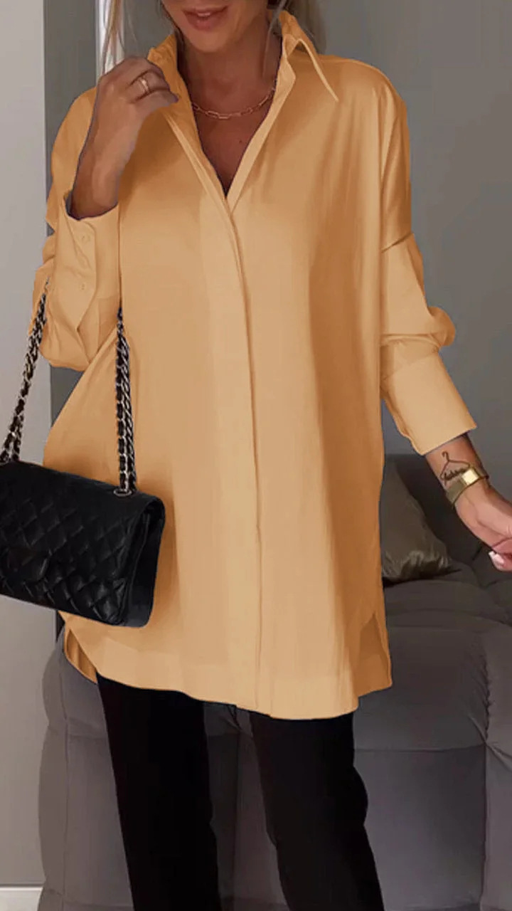 Martina | Stijlvol oversized casual overhemd 3