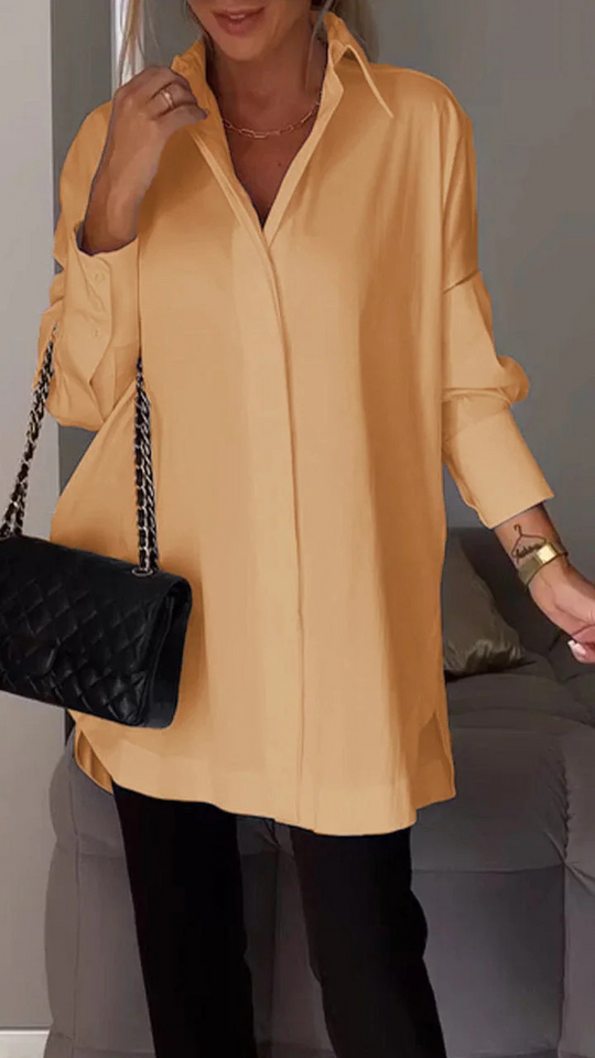 Martina | Stijlvol oversized casual overhemd 3