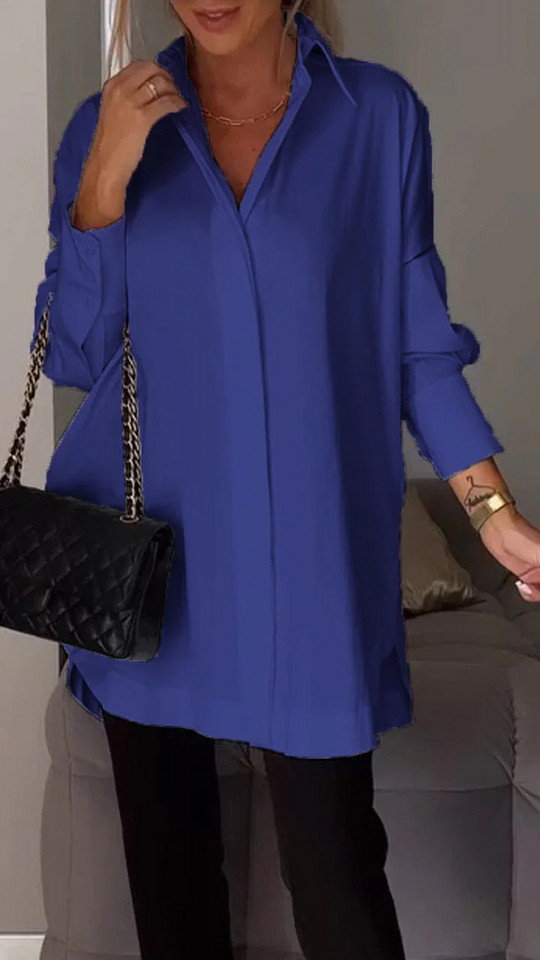 Martina | Stijlvol oversized casual overhemd 7