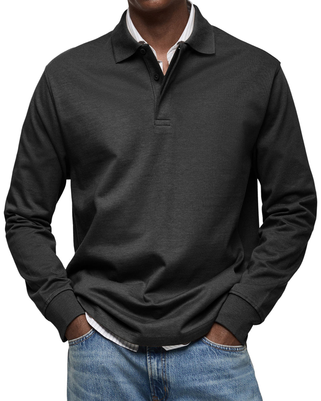 Max - Polo Lange Mouwen Heren 3