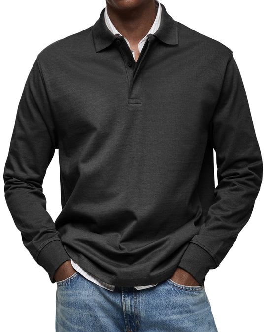 Max - Polo Lange Mouwen Heren 3