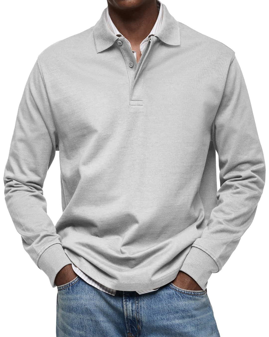 Max - Polo Lange Mouwen Heren 4