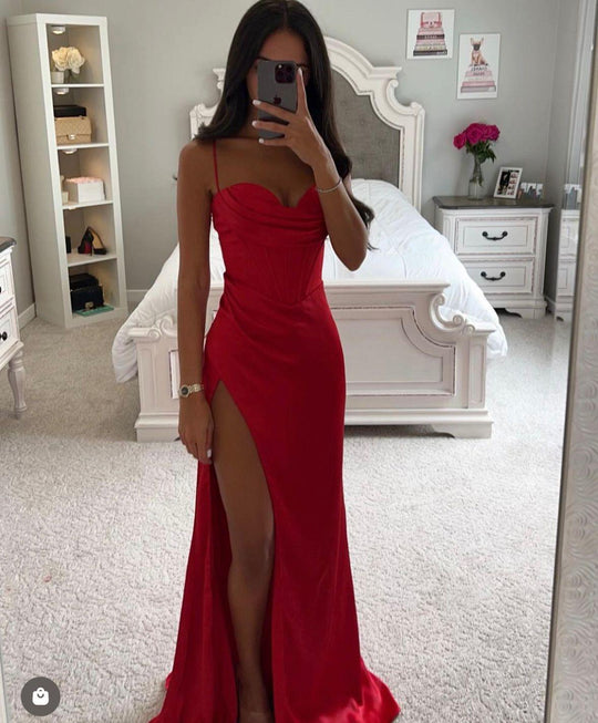 Maxi-Galakleid Damen im Meerjungfrau-Stil - Aubrey 6