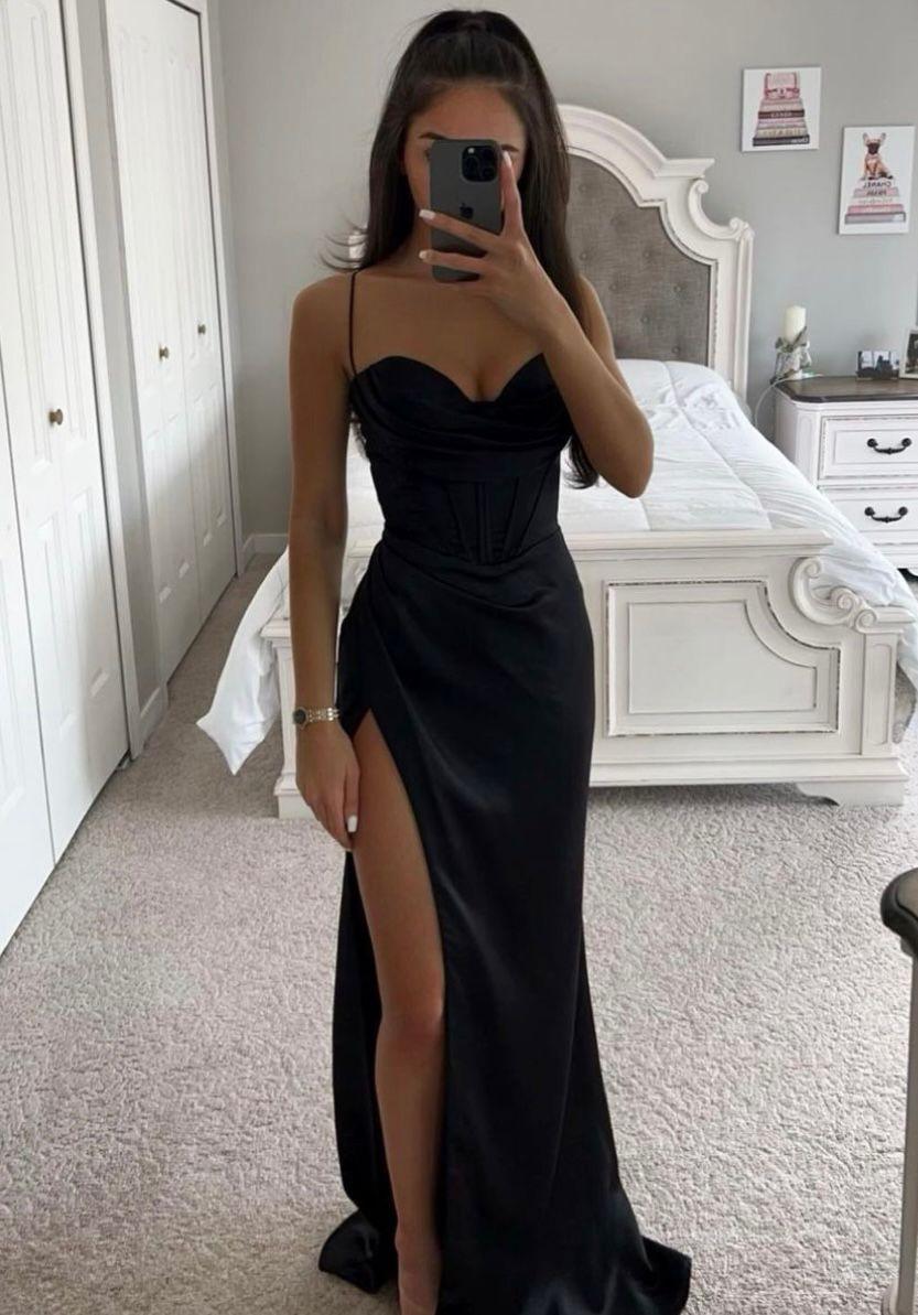 Maxi-Galakleid Damen im Meerjungfrau-Stil - Aubrey 7