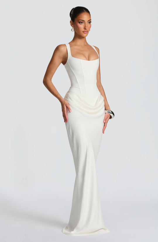 Maxi Jurk Dames | Corset Silhouet