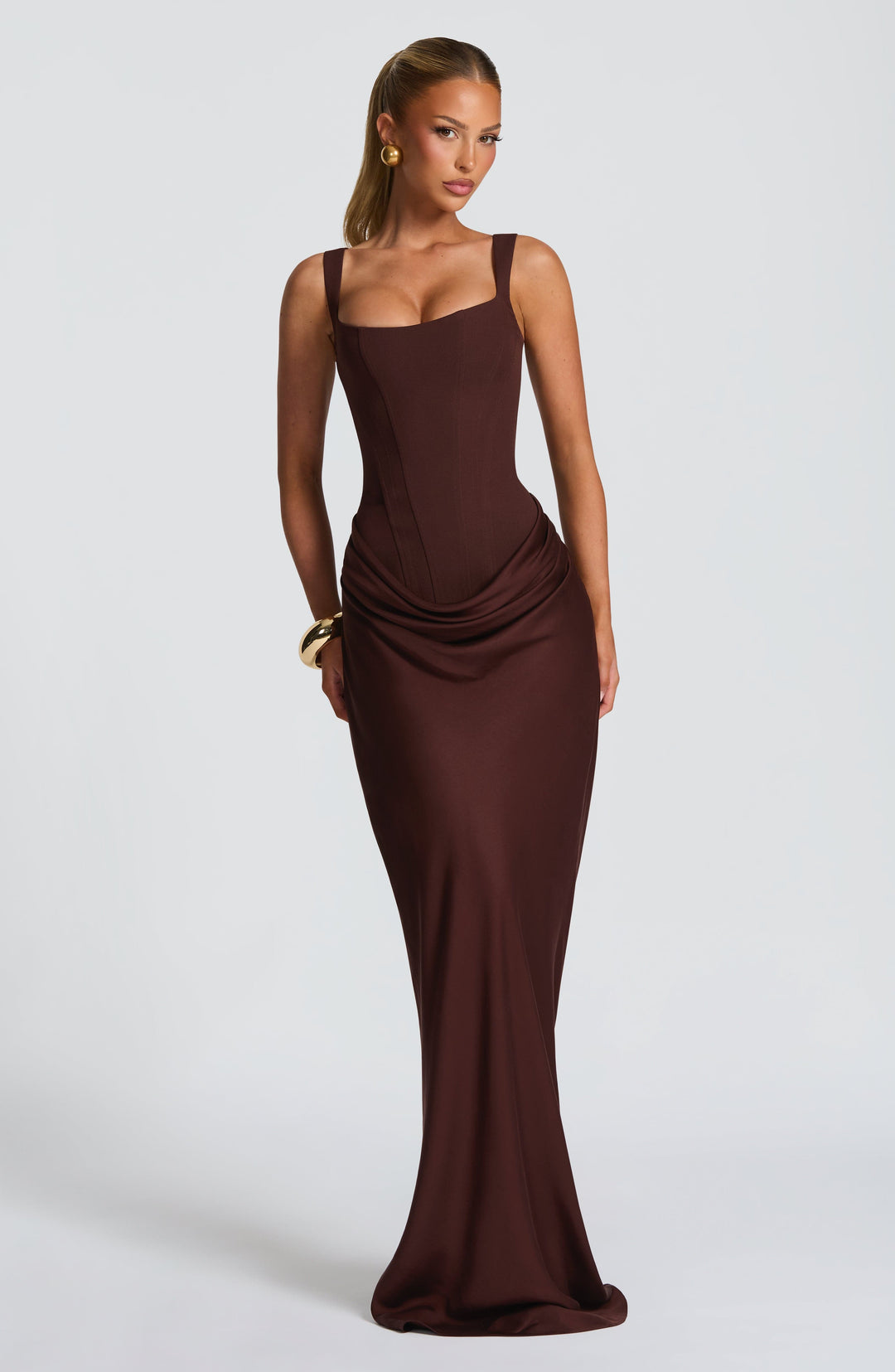 Maxi Jurk Dames | Corset Silhouet