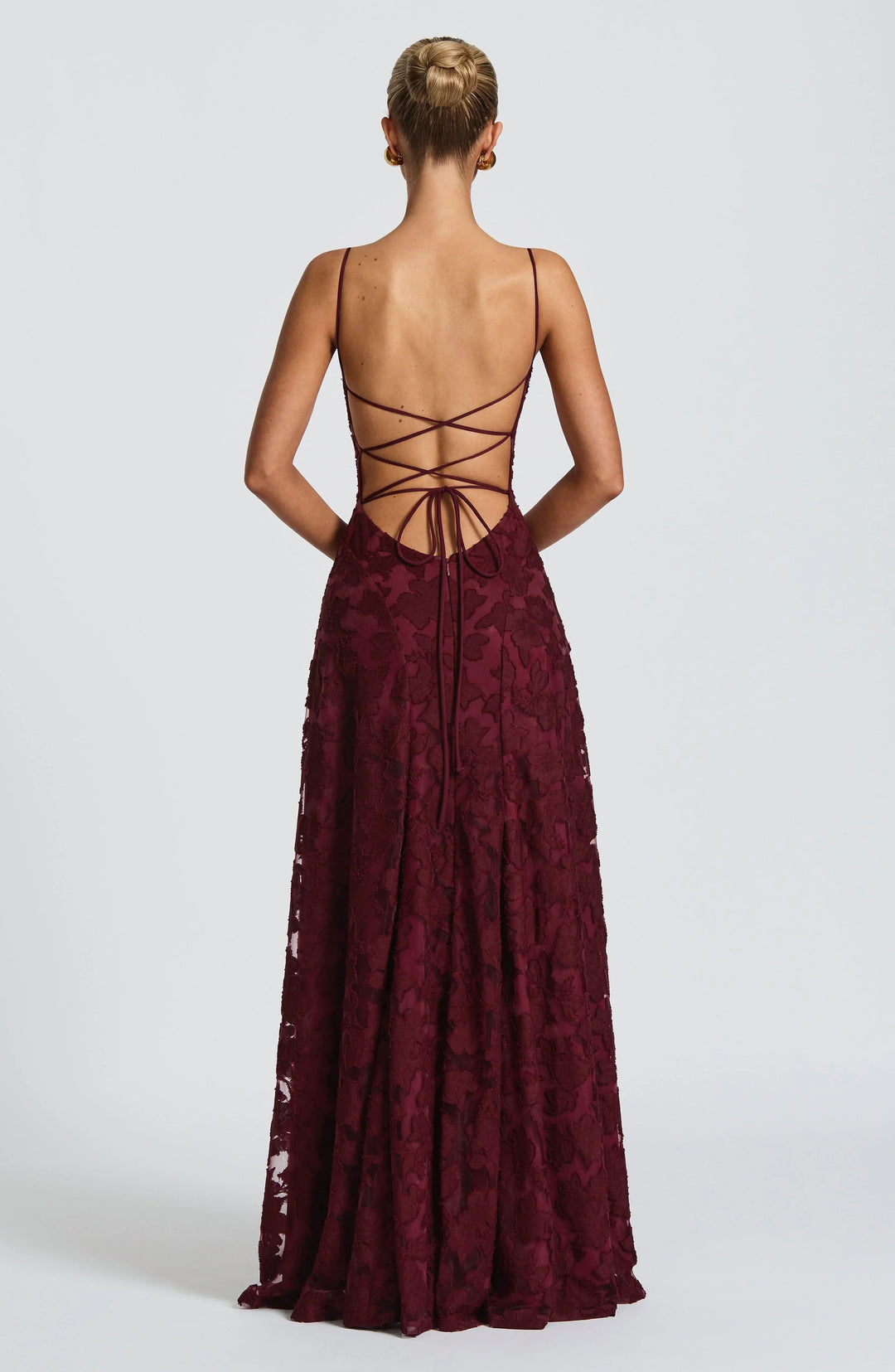 Maxi Jurk Dames | Elegante A-lijn met Bloemendetails
