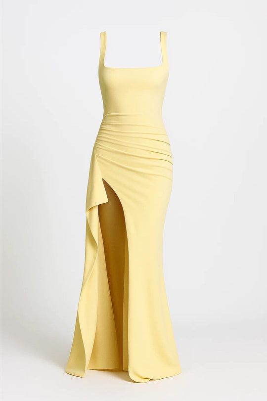 Maxi Jurk Dames | Hoge Split & Flatterende Pasvorm