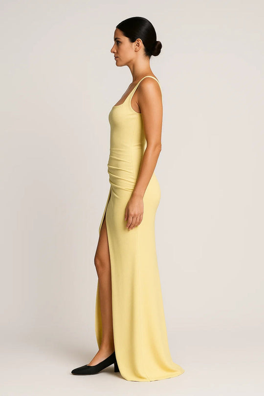Maxi Jurk Dames | Hoge Split & Flatterende Pasvorm