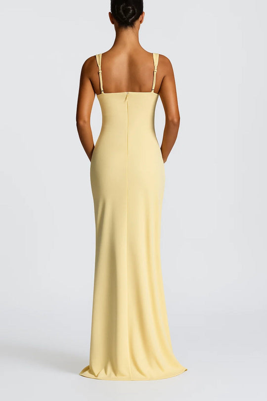 Maxi Jurk Dames | Hoge Split & Flatterende Pasvorm
