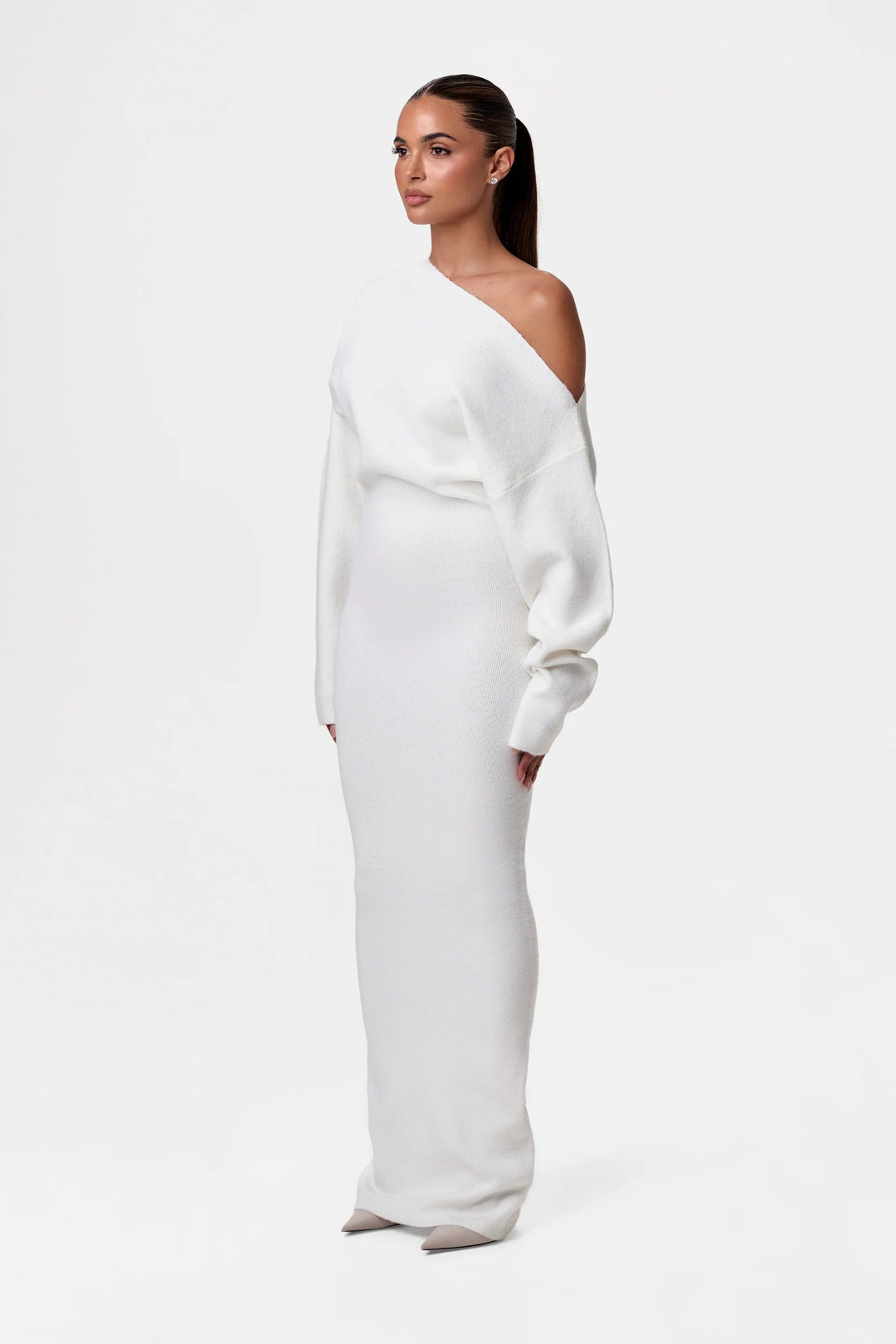Maxi Jurk Dames | Off-Shoulder Elegantie