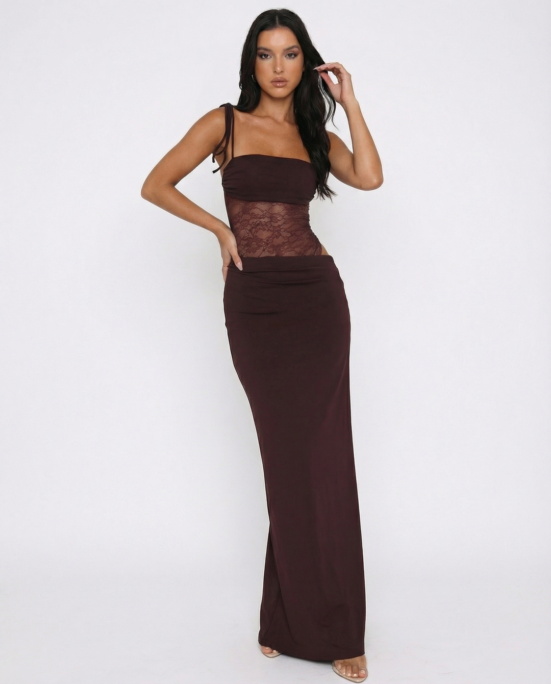 Maxi Jurk Dames | Sensuele Taille Cut-Out