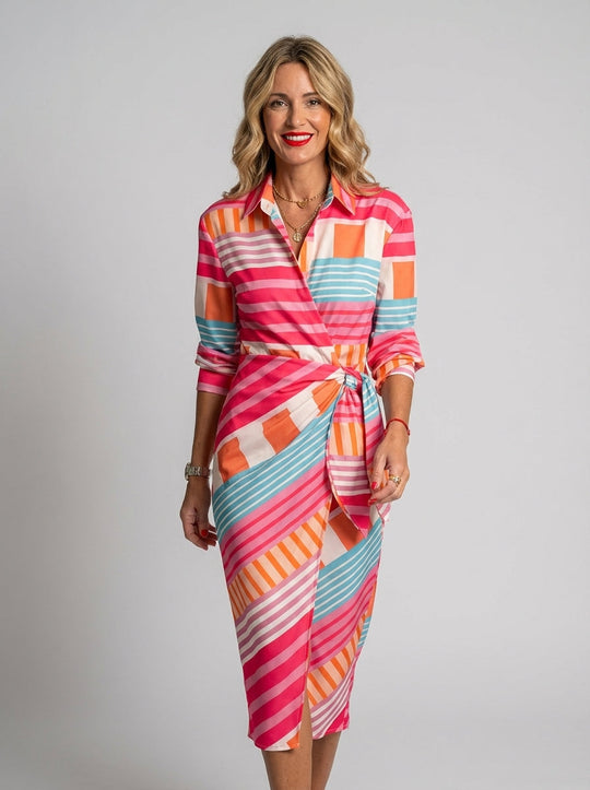 Maxi Jurk | Elegante Wikkeljurk voor Zomer & Feest