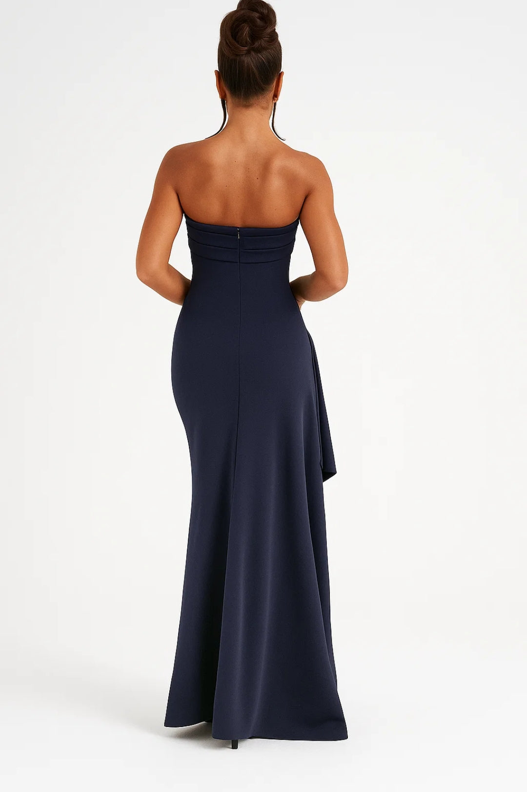 Maxi Jurk | Strapless Pasvorm & Elegante Hoge Split