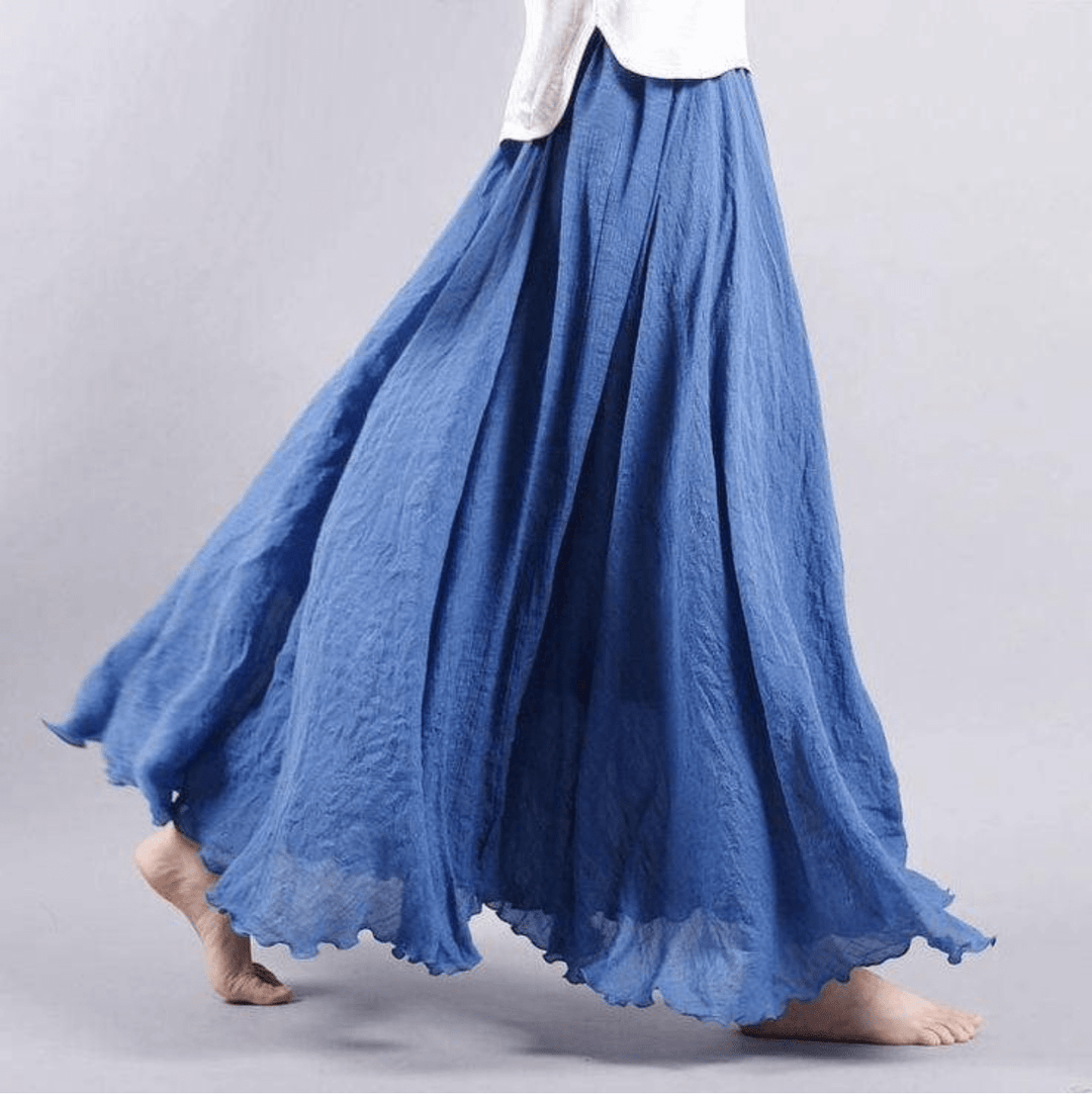 Maxi Rok Dames | Zwierige A-lijn & Luchtig Comfort