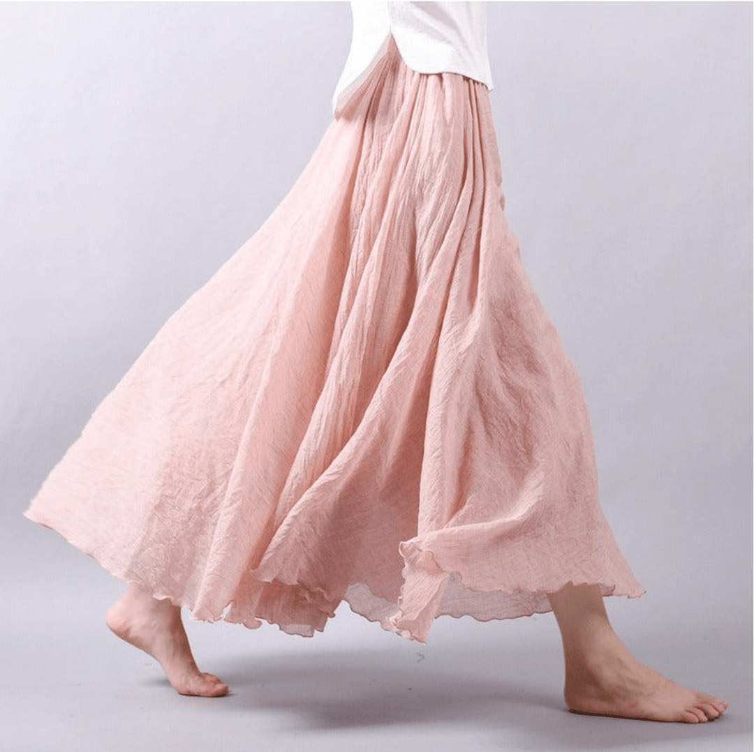 Maxi Rok Dames | Zwierige A-lijn & Luchtig Comfort