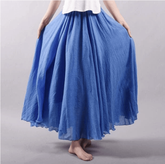 Maxi Rok Dames | Zwierige A-lijn & Luchtig Comfort