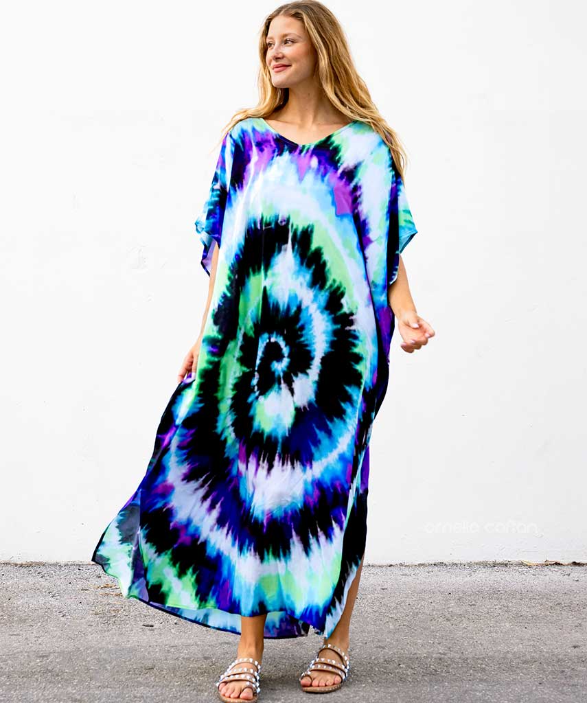 Maxi-Sommerkleid Damen im Hawaii-Stil - Salve 11